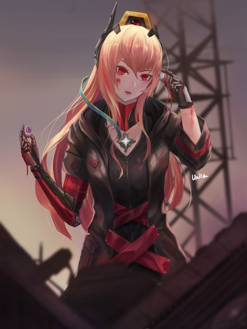 m4 sopmod ii, dinergate, and banana (girls' frontline) drawn by un_lim