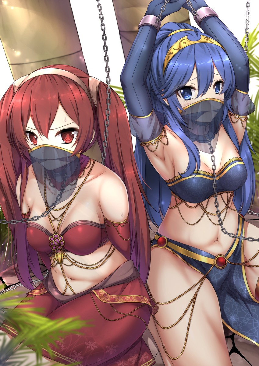 lucina and severa (fire emblem and 1 more) drawn by sheita