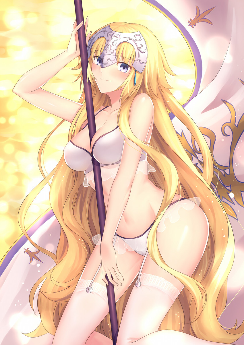 jeanne d'arc (fate and 1 more) drawn by gogatsu_fukuin