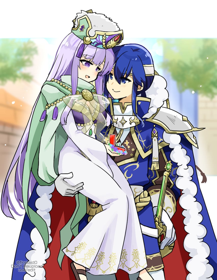 seliph and julia (fire emblem and 1 more) drawn by yukia_(firstaid0)