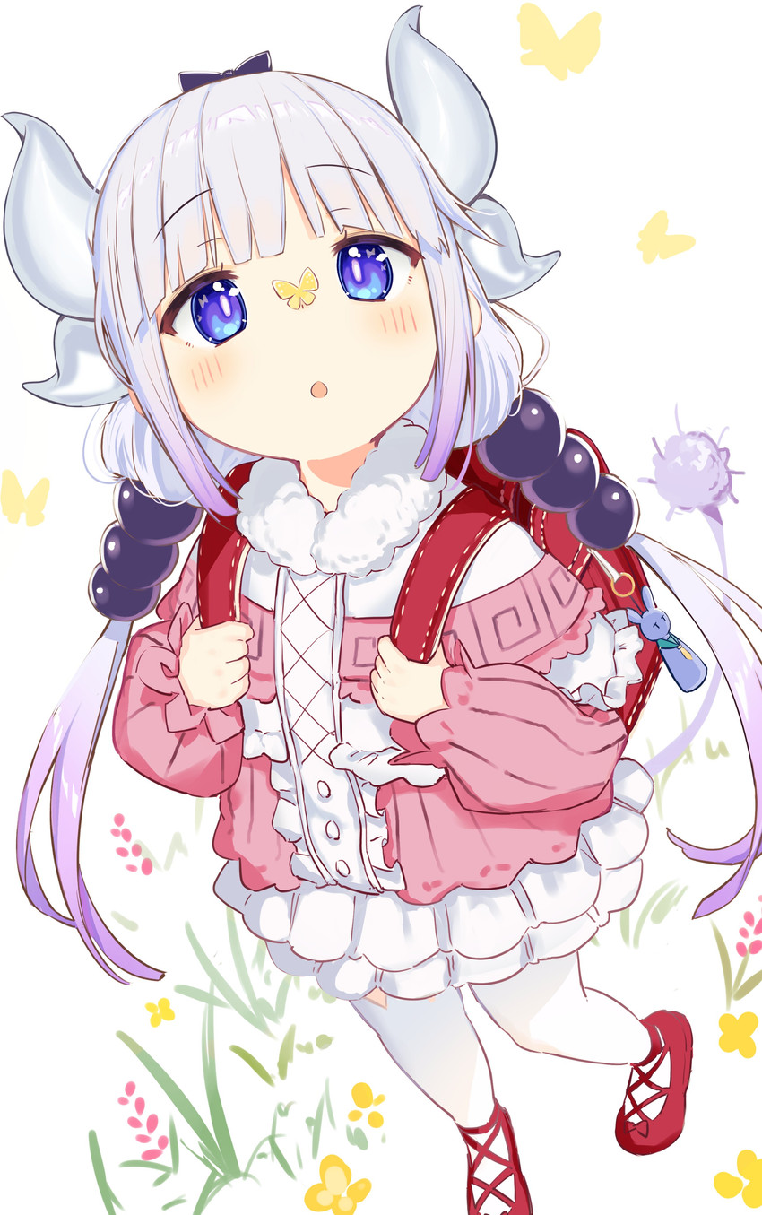 kanna kamui (kobayashi-san chi no maidragon) drawn by tsubameno