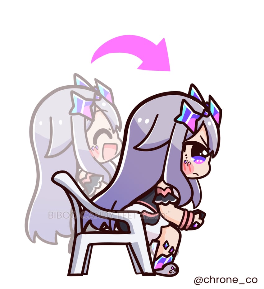 koseki bijou (hololive and 1 more) drawn by chroneco