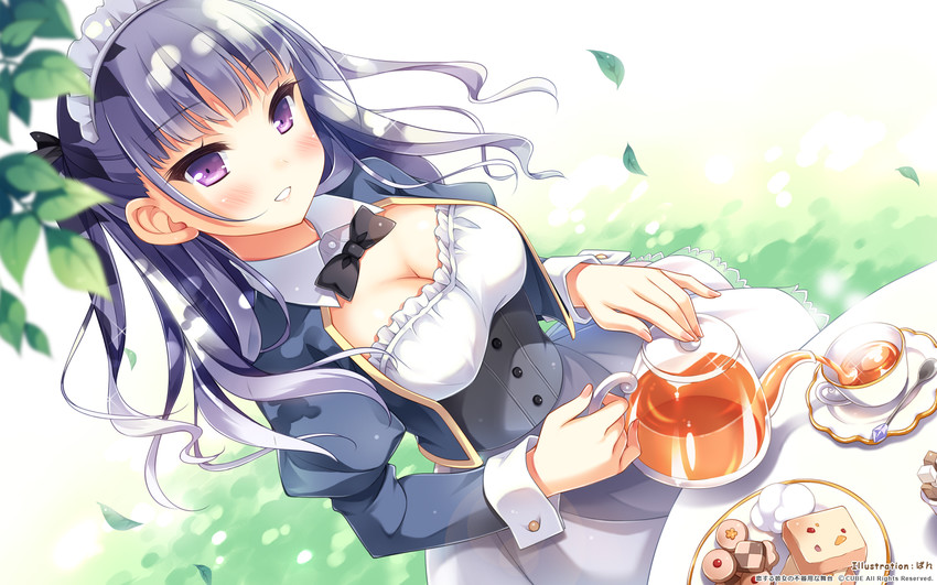 kokonoe maria (koi suru kanojo no bukiyou na butai) drawn by pan_(mimi)