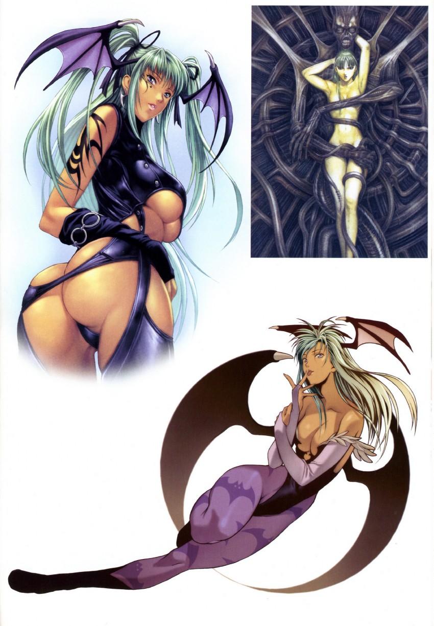 morrigan aensland (darkstalkers) drawn by homare_(fool's_art)