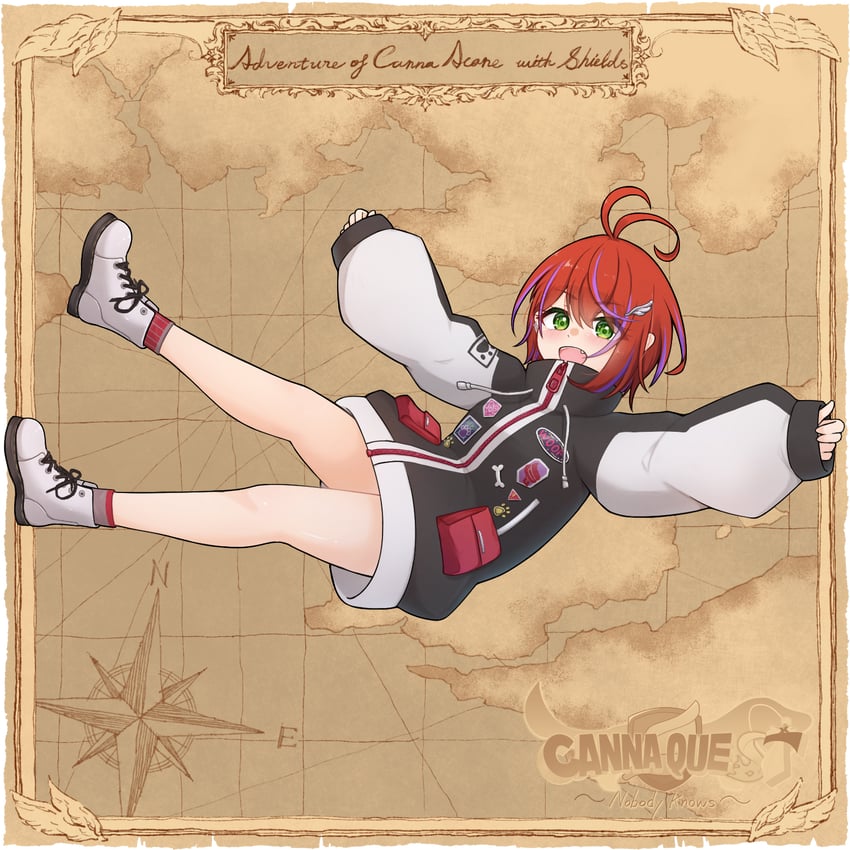 akane canna (nanashi inc.) drawn by k_(ve_do_9k)