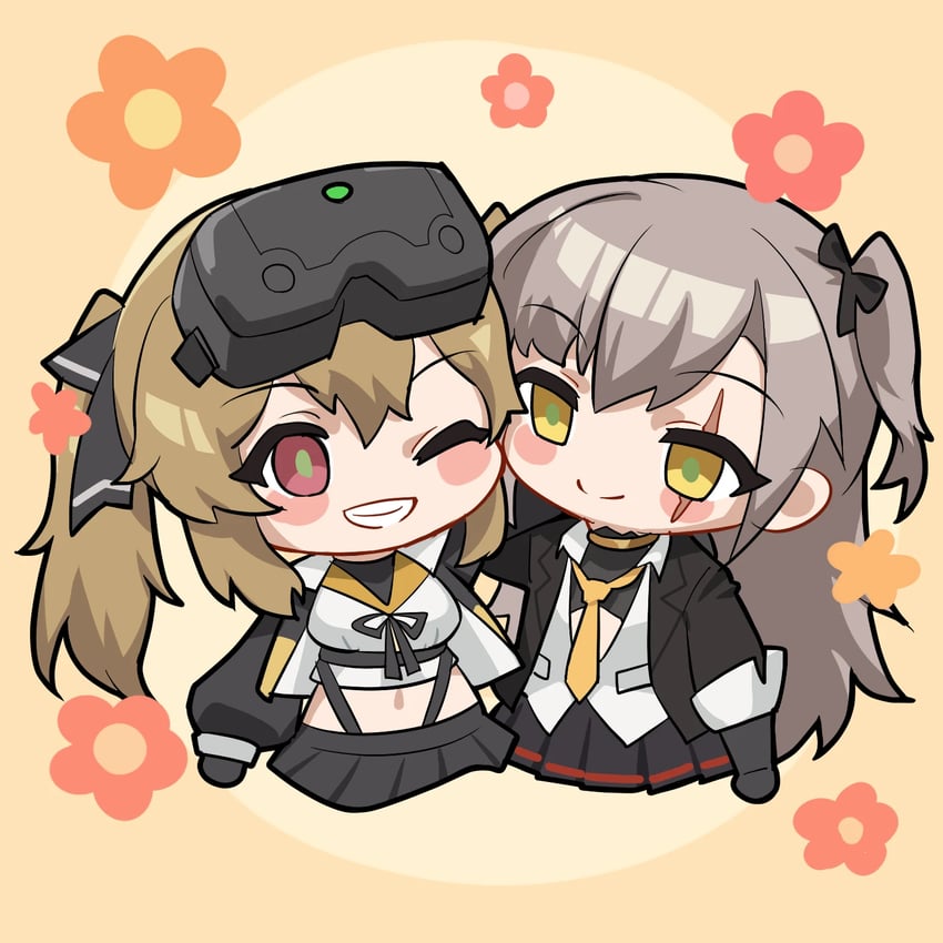 ump45, ump9, leva, and lenna (girls' frontline and 1 more)
