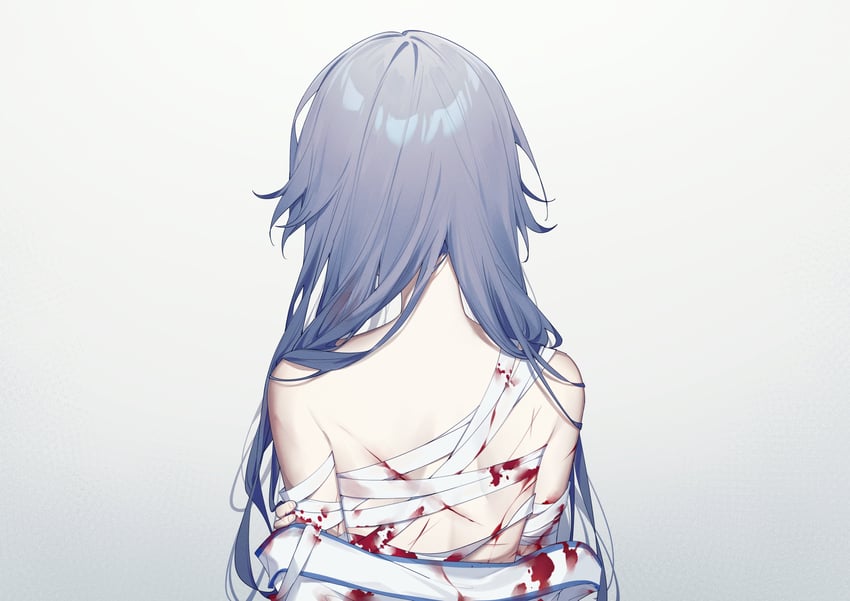 fu hua (honkai and 1 more) drawn by saya_atang