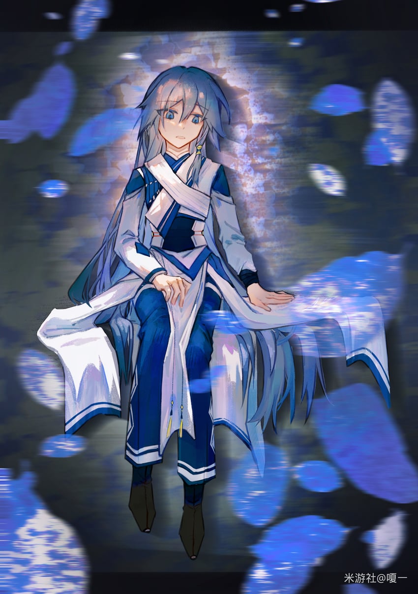 fu hua (honkai and 1 more) drawn by a_yi