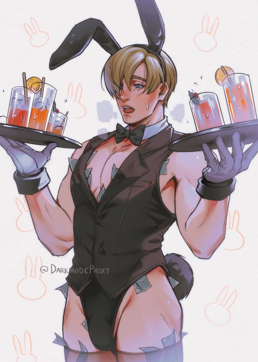 leon s. kennedy (resident evil and 1 more) drawn by proxysart