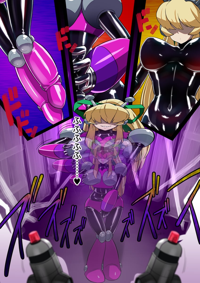 roll and hyper roll (mega man and 1 more) drawn by ryuney