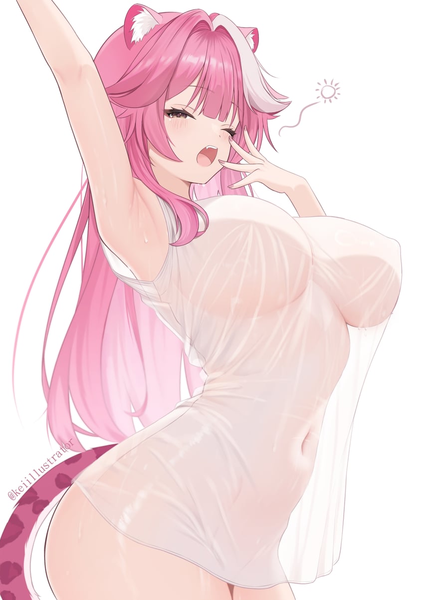 raora panthera (hololive and 1 more) drawn by kei_(keiillustrator)