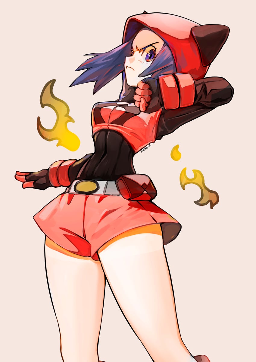 team magma grunt (pokemon and 1 more) drawn by eudetenis