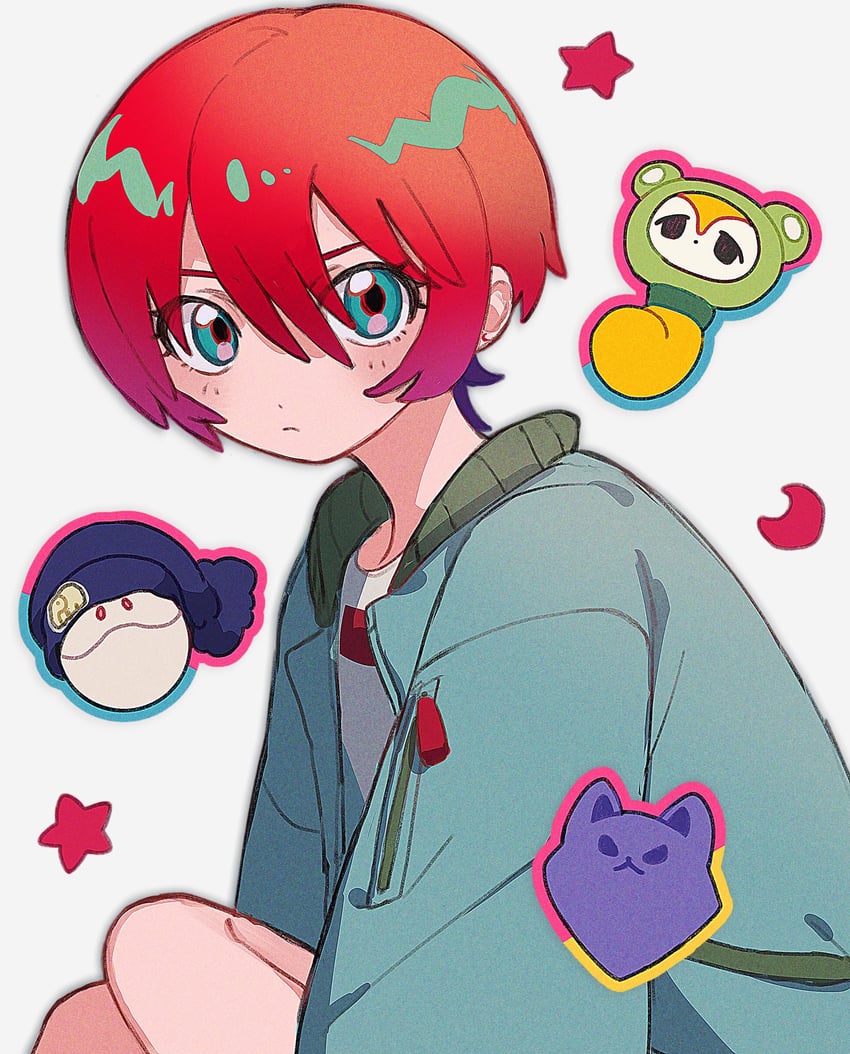 amate yuzuriha and haro (gundam and 1 more) drawn by ymmmkome