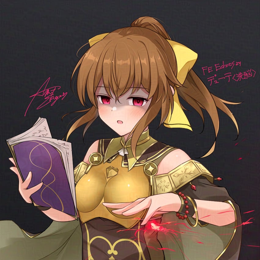 delthea (fire emblem and 2 more) drawn by ameno_sagiri_(artist)