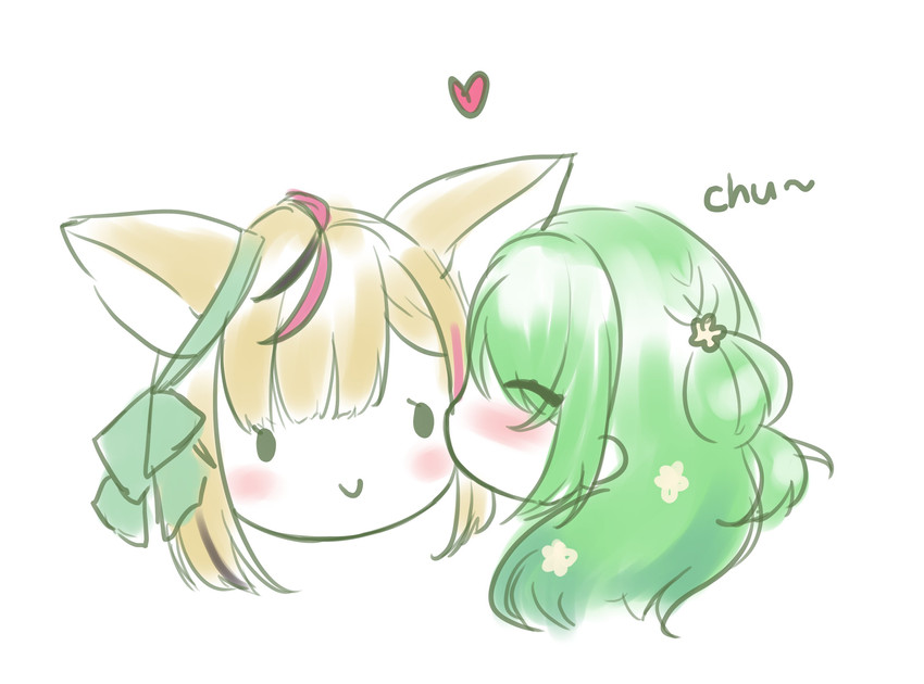 ceres fauna and omaru polka (hololive and 1 more) drawn by ceres_fauna_(artist)