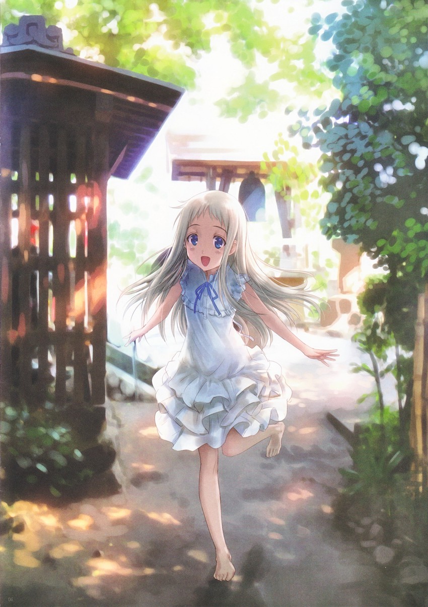 honma meiko (ano hi mita hana no namae wo bokutachi wa mada shiranai.) drawn by goto_p