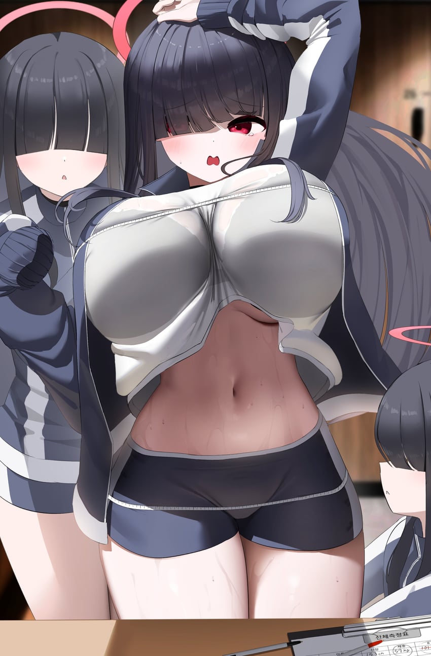 justice task force member (blue archive) drawn by nicorima