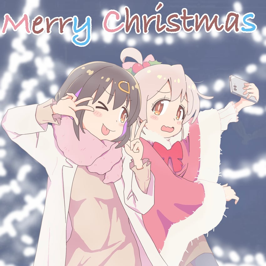 oyama mahiro and oyama mihari (onii-chan wa oshimai!) drawn by jibijibipen