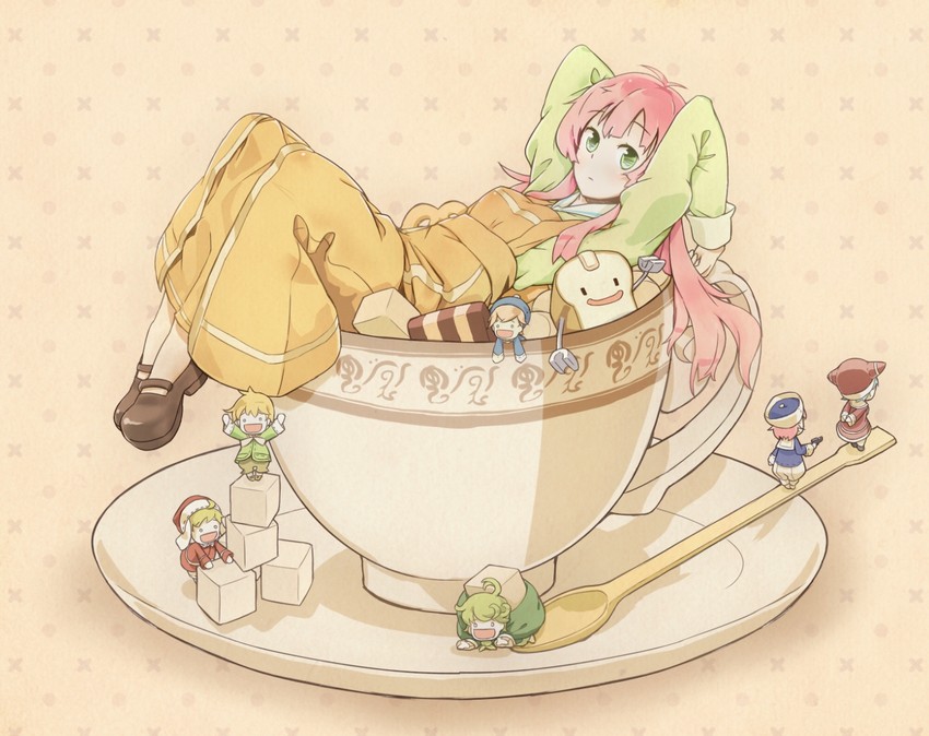 watashi and fairy (jinrui wa suitai shimashita) drawn by doyou_tengoku_pikaraji