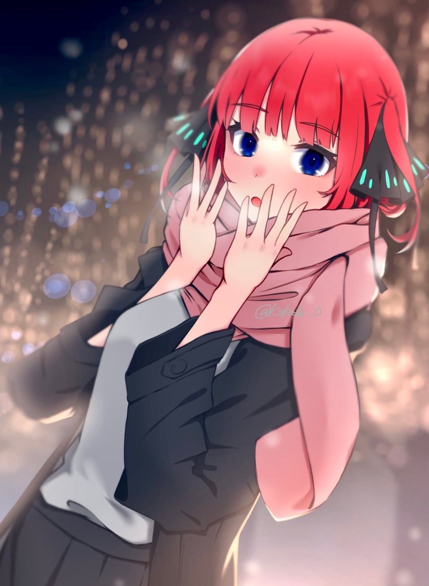 nakano nino (go-toubun no hanayome) drawn by kakato_0