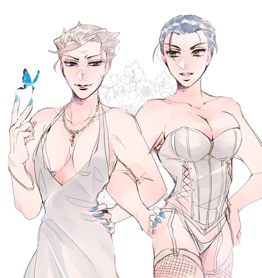 james moriarty and sherlock holmes (fate and 1 more) drawn by kanikaniland