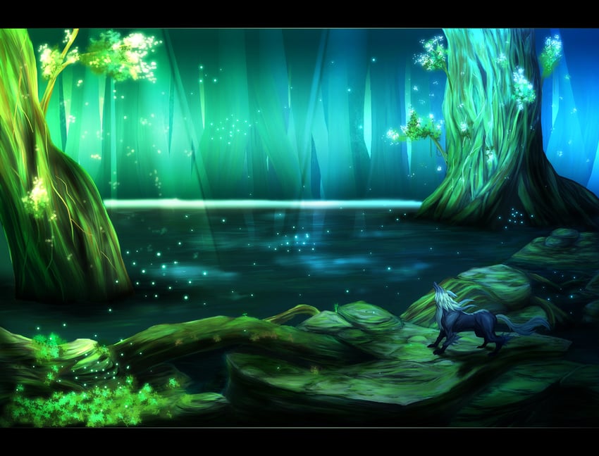 fenrir (final fantasy and 1 more) drawn by sima_(yggdrasil)