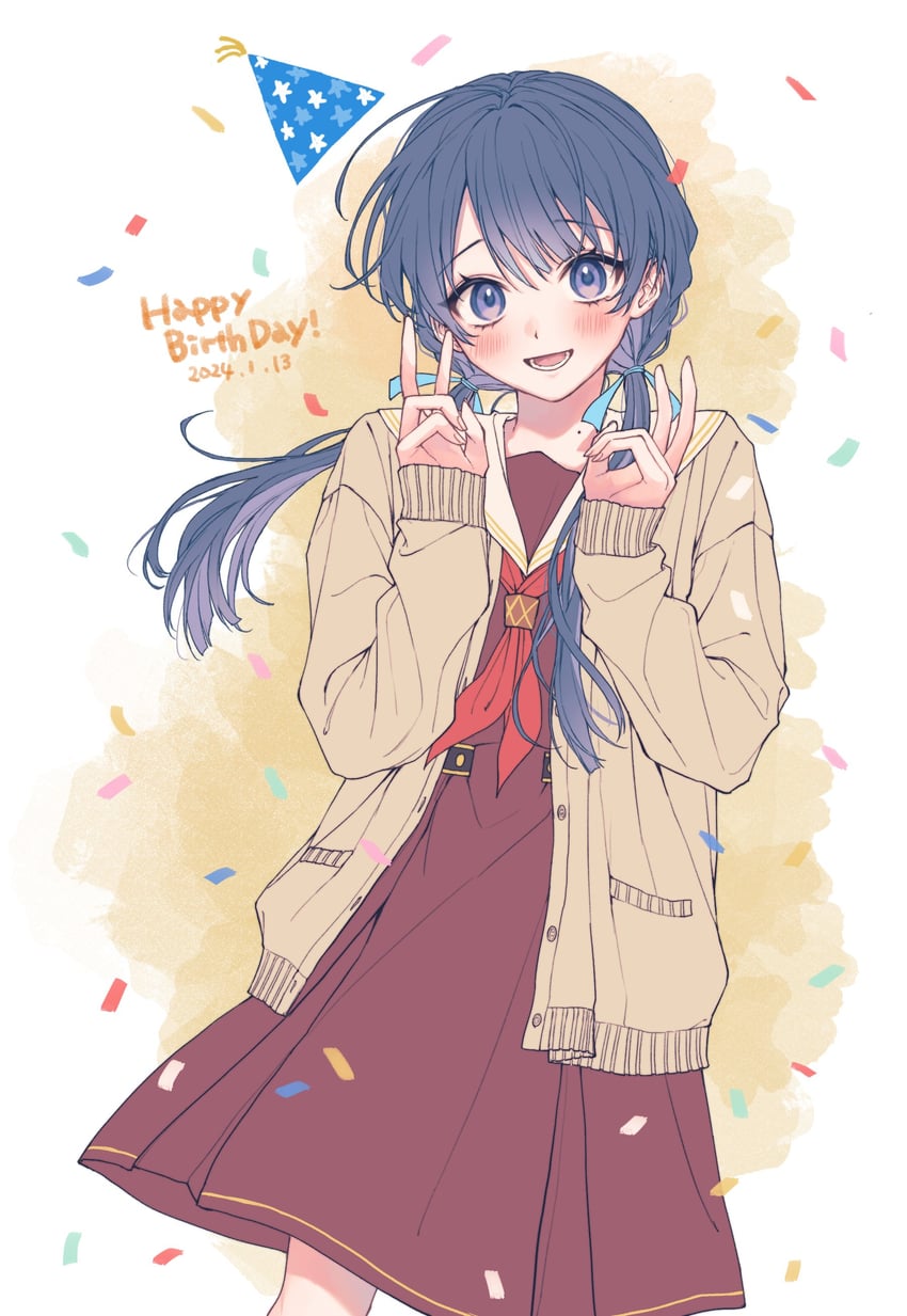 murano sayaka (love live! and 1 more) drawn by azuma_(no488888)