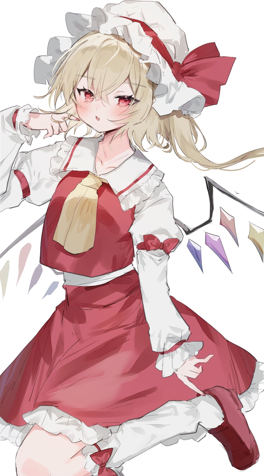 flandre scarlet (touhou and 1 more) drawn by sorani_(kaeru0768)