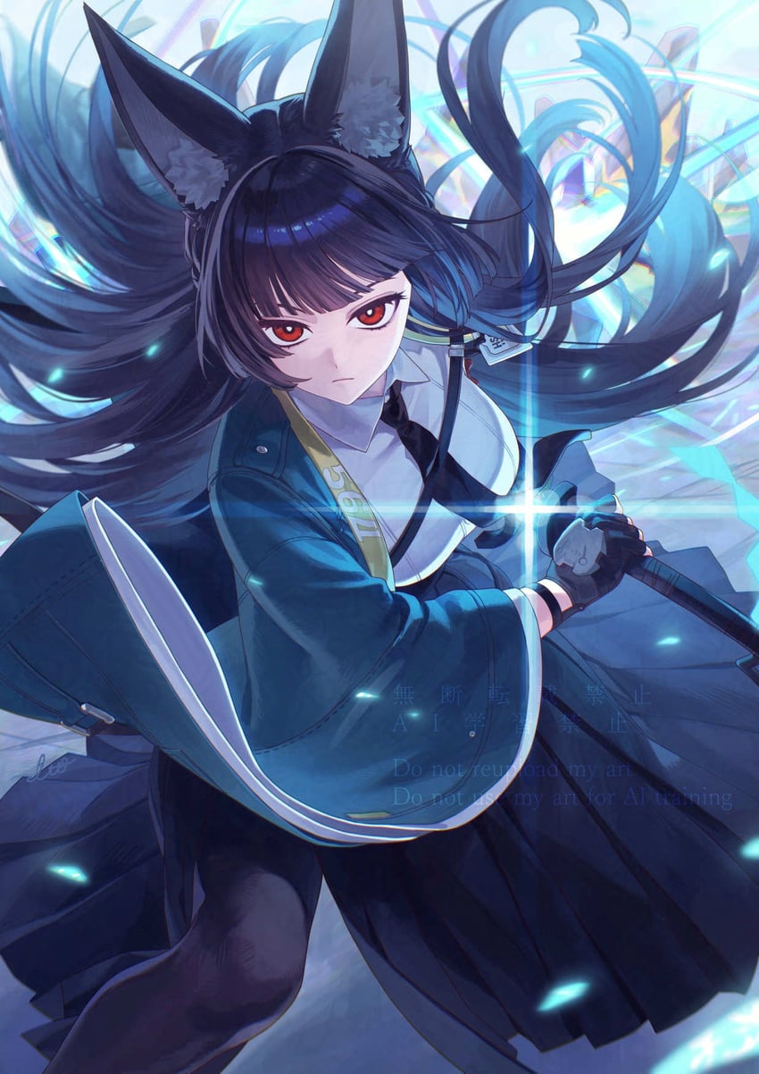 hoshimi miyabi (zenless zone zero) drawn by itou_(very_ito)