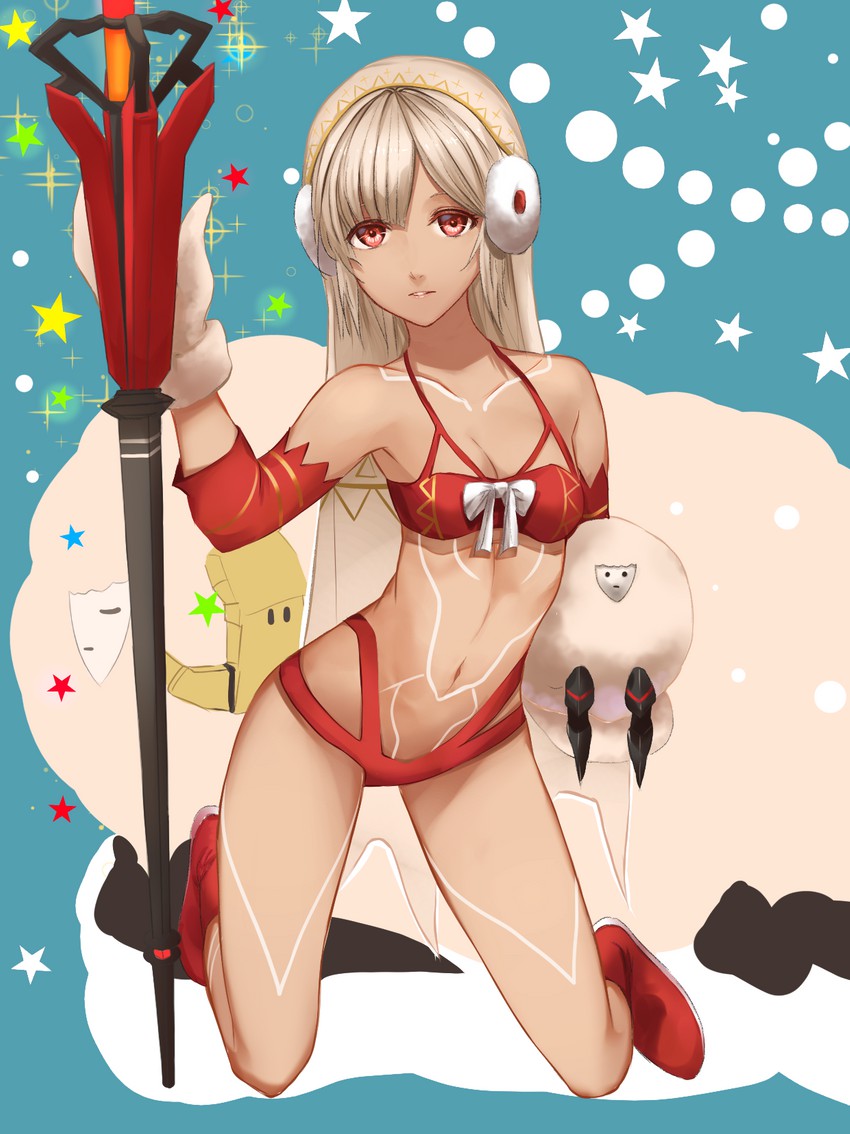 altera, altera the santa, and zerco (fate and 1 more) drawn by herigaru_(fvgyvr000)
