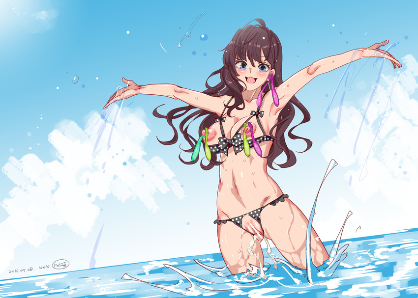 ichinose shiki (idolmaster and 1 more) drawn by nyuu_(manekin-eko)