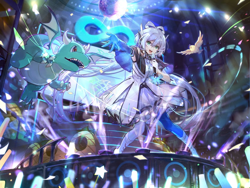 luo tianyi (vocaloid and 1 more) drawn by csyday