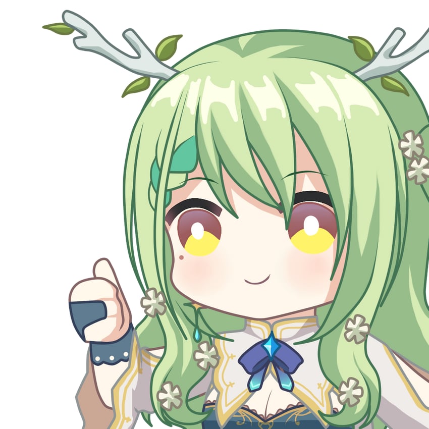 ceres fauna (hololive and 1 more) drawn by zephylyne