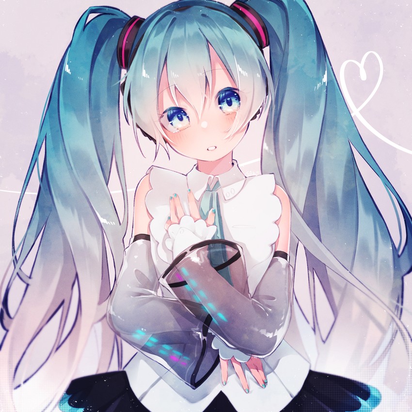 hatsune miku (vocaloid and 1 more) drawn by nuko_0108