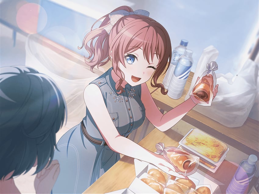 yamabuki saya and ushigome rimi (bang dream!)