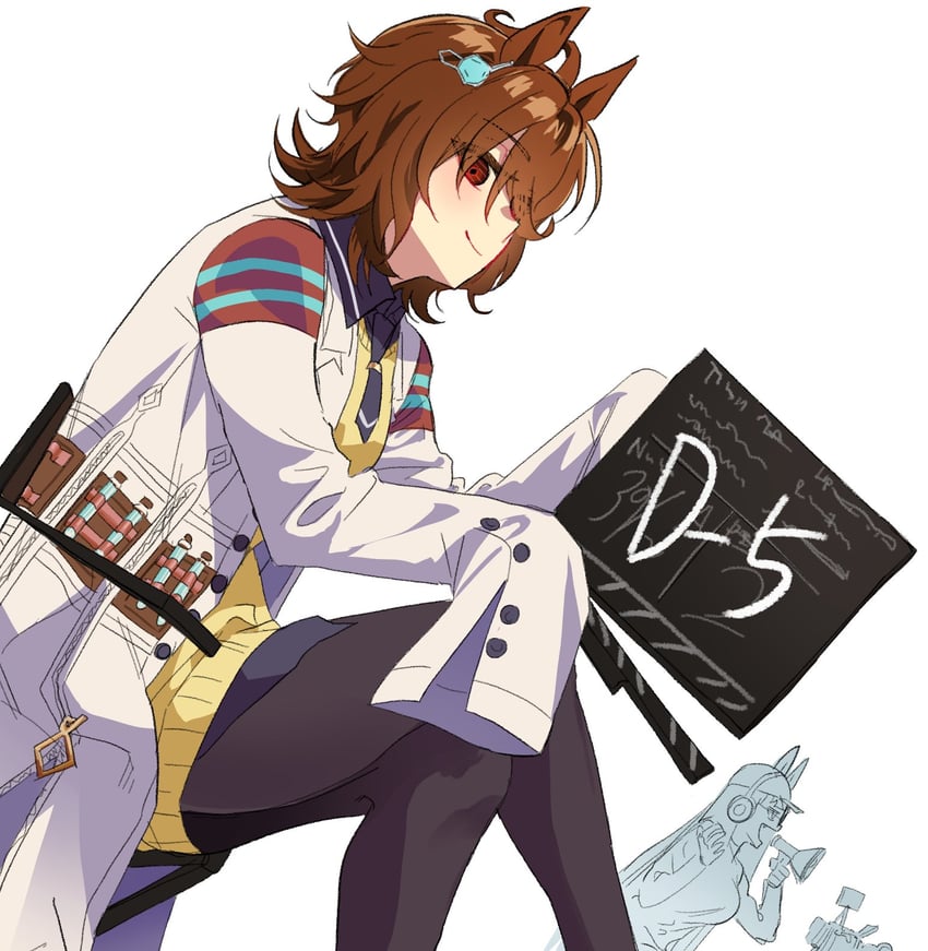 agnes tachyon and gold ship (umamusume and 1 more) drawn by jjan-uyu