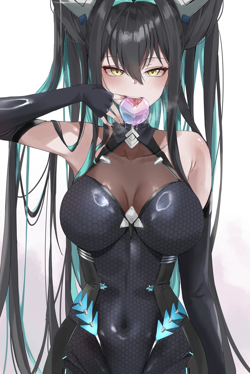 little mermaid (goddess of victory: nikke) drawn by miz_blank
