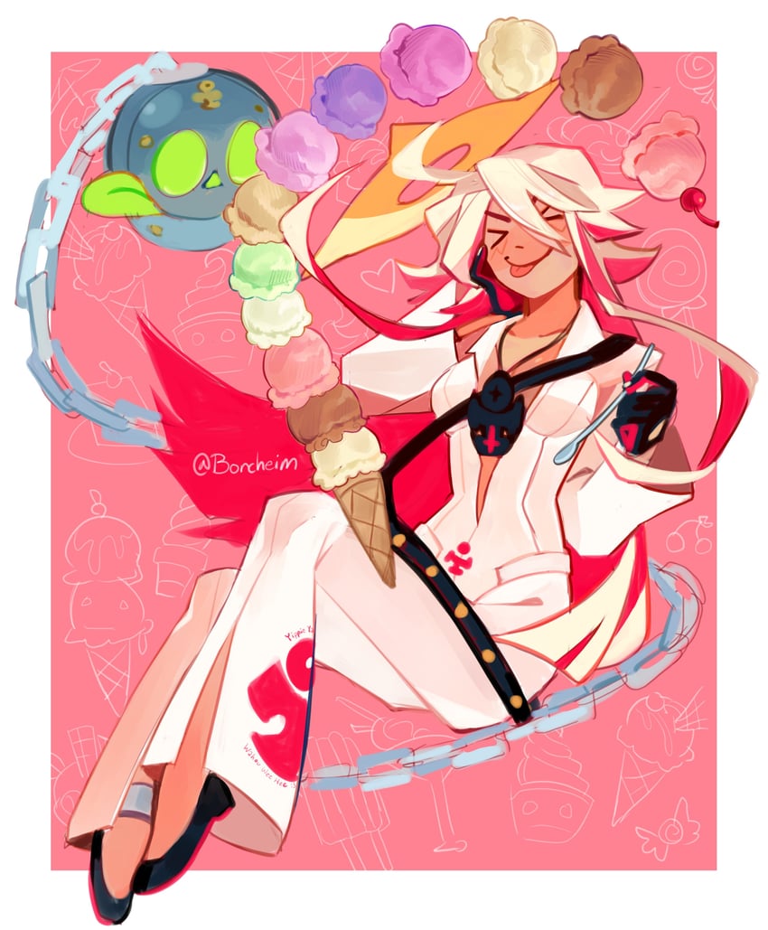 jack-o' valentine and dorpos (guilty gear and 1 more) drawn by borcheim