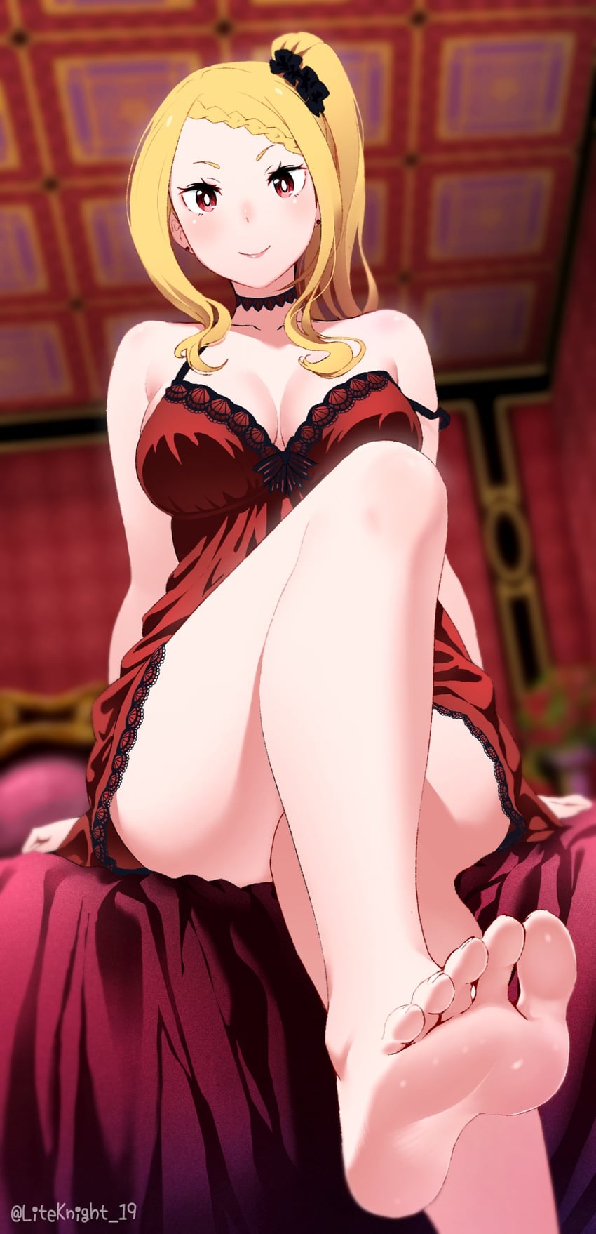 priscilla barielle (re:zero kara hajimeru isekai seikatsu) drawn by liteknight