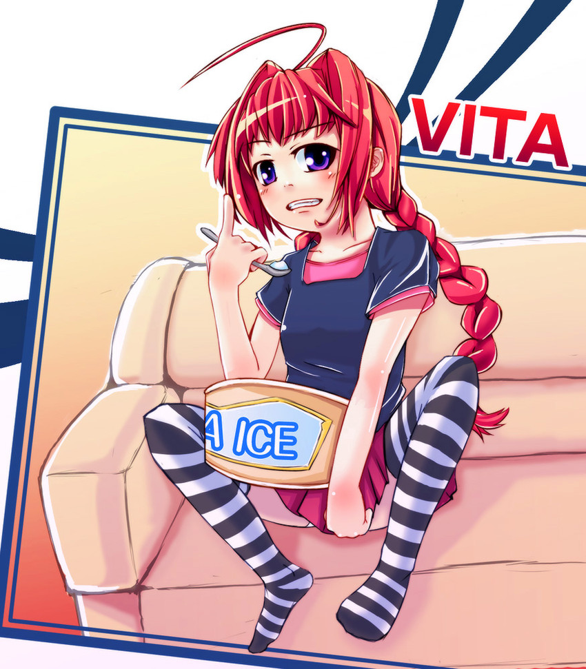 vita (lyrical nanoha and 2 more) drawn by nonaka_tama