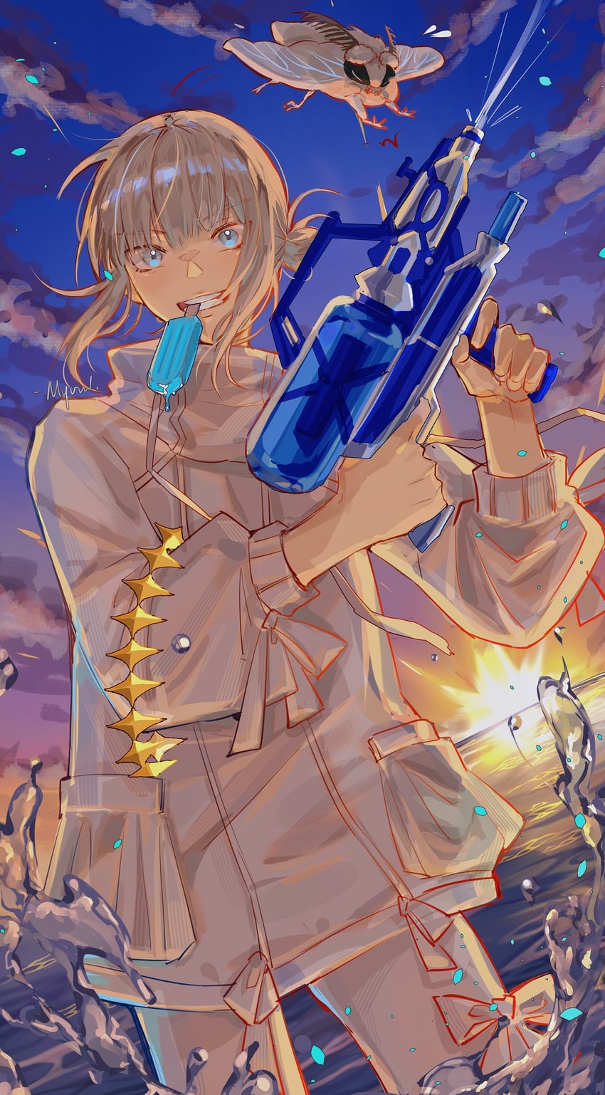 oberon and blanca (fate and 1 more) drawn by tenkiame_(myonl)