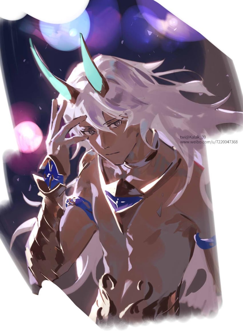 arjuna and arjuna alter (fate and 1 more) drawn by kalak_39