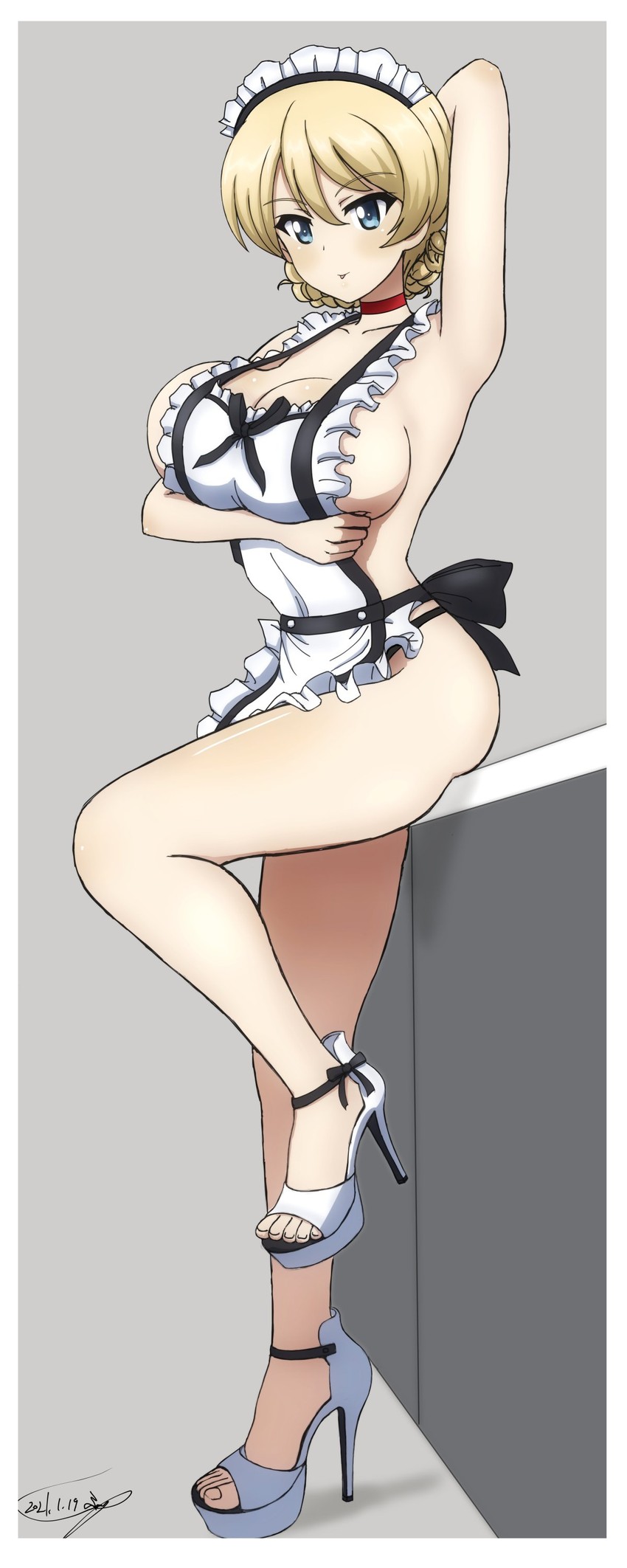 darjeeling (girls und panzer) drawn by bukkuri
