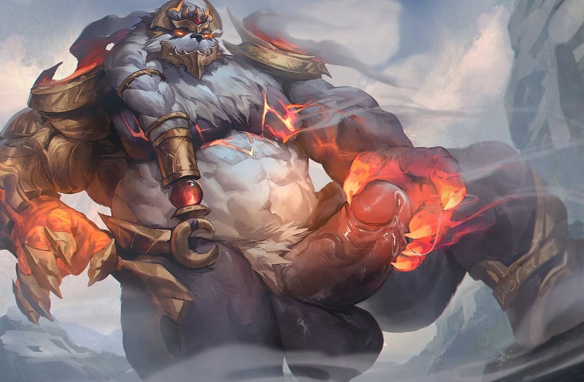 volibear and prestige duality dragon volibear (league of legends) drawn by lindong