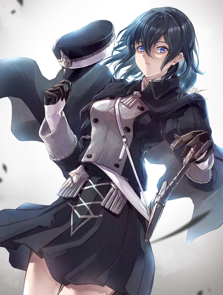 female byleth (fire emblem and 1 more) drawn by clear_glass_(mildmild1311)