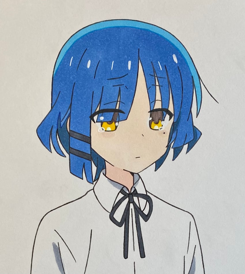 yamada ryo (bocchi the rock!) drawn by coolie_night_light