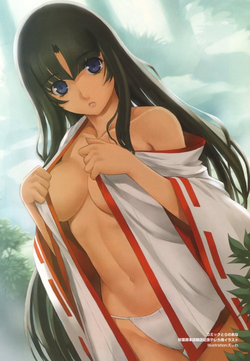 tomoe and musha miko tomoe (queen's blade) drawn by eiwa