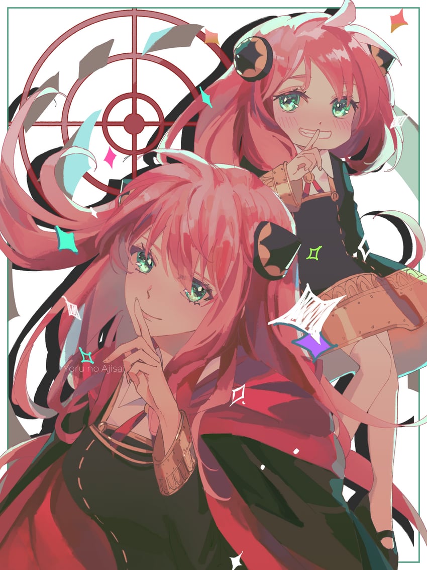 anya (spy x family) drawn by yoru_no_ajisai