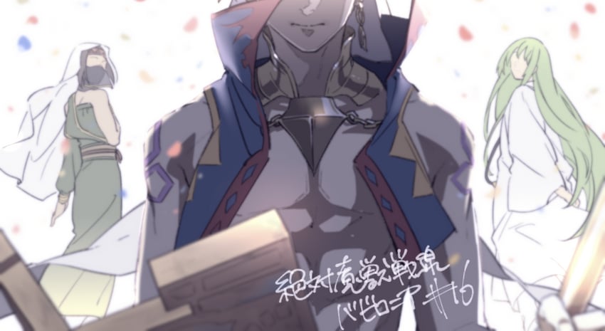 enkidu, gilgamesh, and siduri (fate and 1 more) drawn by lunapont