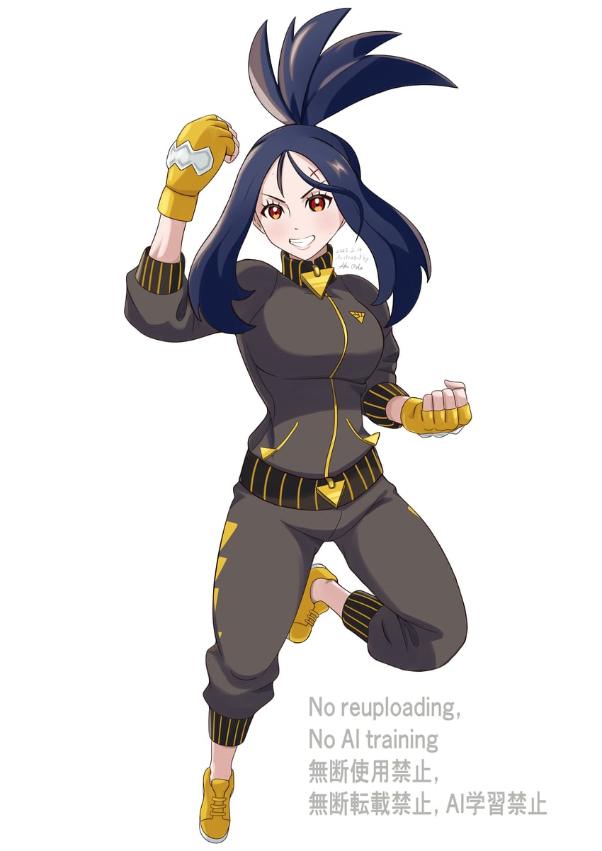 dendra (pokemon and 1 more) drawn by shu_oda